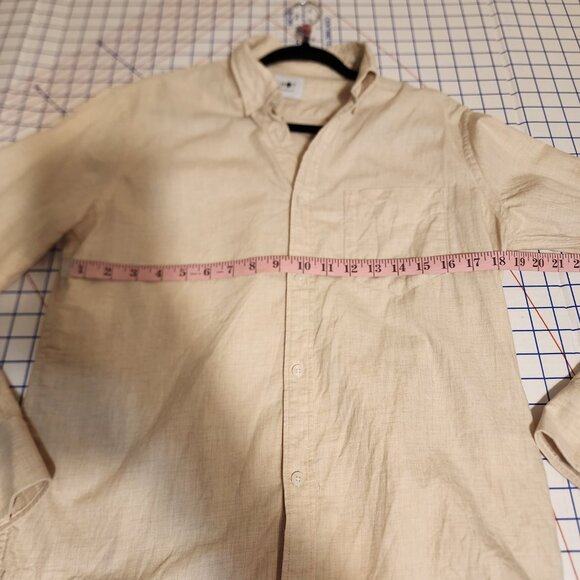 NN07 Men's Casual Beige Button Down Shirt - Picture 4 of 10